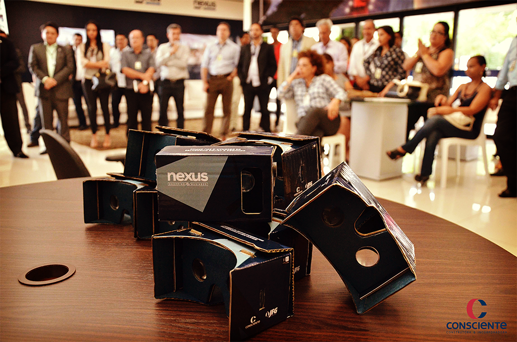 Consciente inova trazendo óculos 3D para ampliar a experiência de seus clientes. 