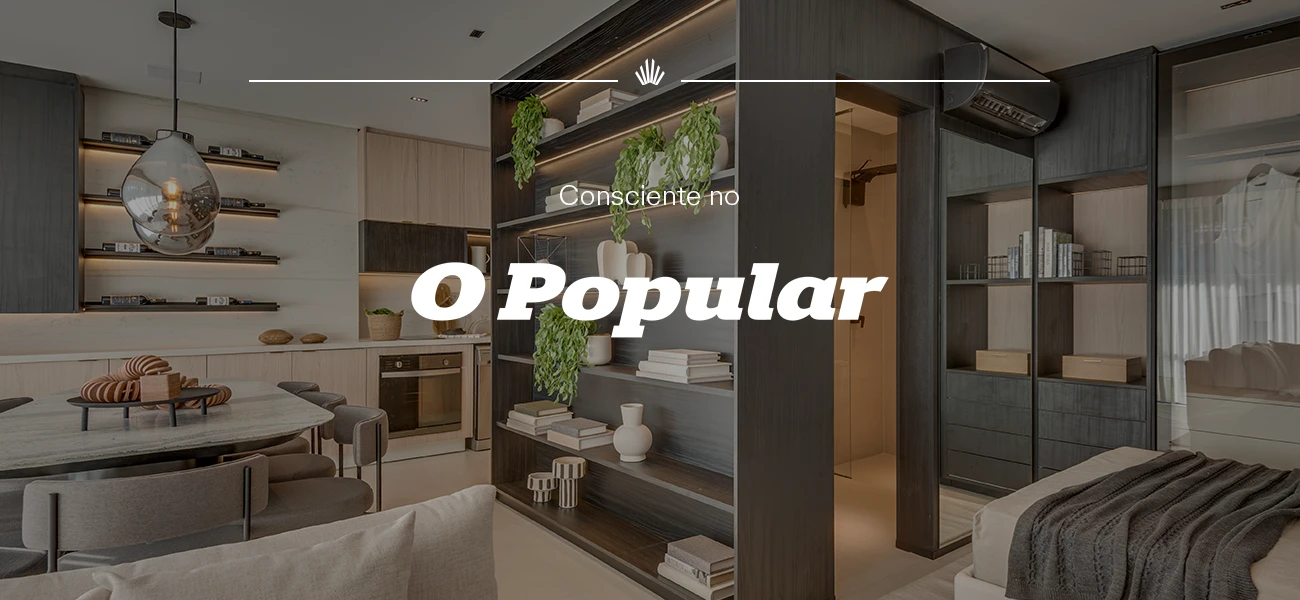 Consciente Apresenta Obliq Consciente, Compacto 100% em Alvenaria Voltado ao Alto Padrão Urbano em Goiânia.